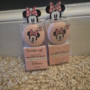 Disney The Crème Shop Moisturizing Macaron Lip Balm - Pink
